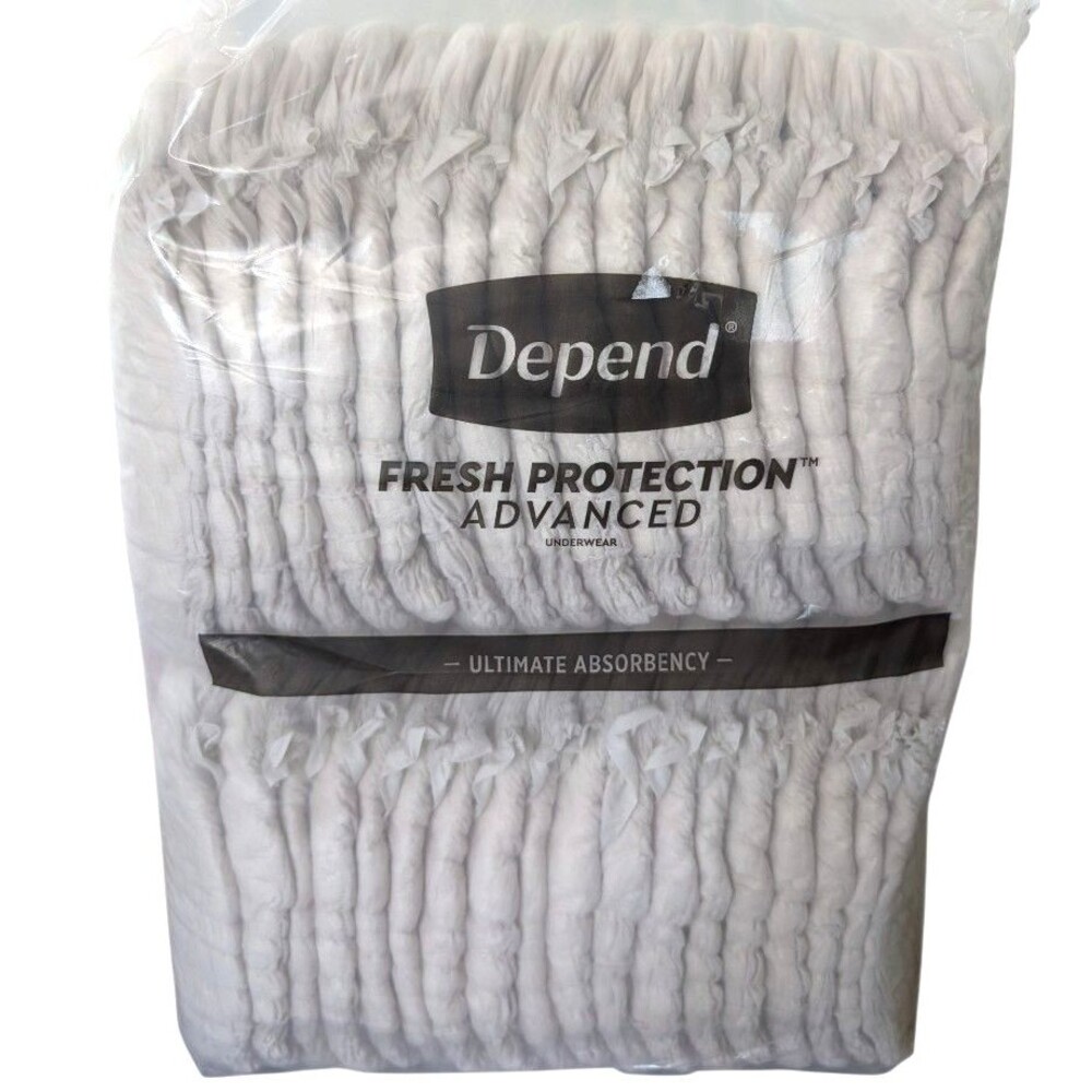Depend Fresh Protection Advanced Ultimate Absorbency Medium 36 Count Women's New